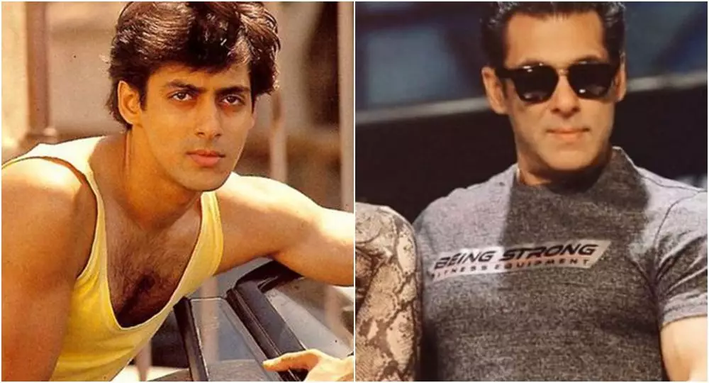 Potret beda penampilan Salman Khan dulu dan kini Berbagai sumber  Potret beda penampilan Salman Khan dulu dan kini Berbagai sumber