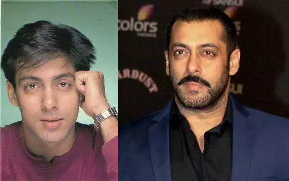 Potret beda penampilan Salman Khan dulu dan kini Berbagai sumber  Potret beda penampilan Salman Khan dulu dan kini Berbagai sumber