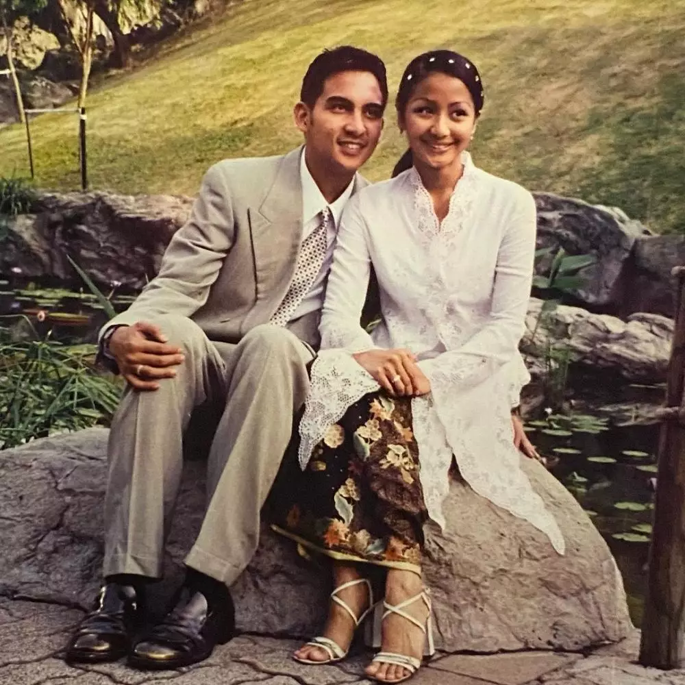 potret lawas frans mohede dan amara menikah © instagram