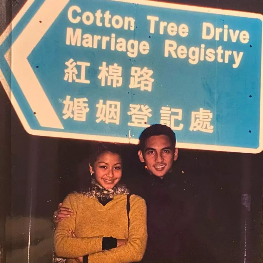 potret lawas frans mohede dan amara menikah © instagram