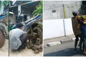 11 Momen lucu akibat terlalu maksa, jadinya repot sendiri