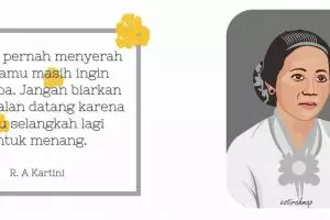 75 Motto hidup RA Kartini, cocok untuk wanita masa kini