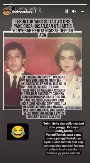 terungkap sosok pria di foto lawas orang tua Vanessa Angel © 2021 brilio.net