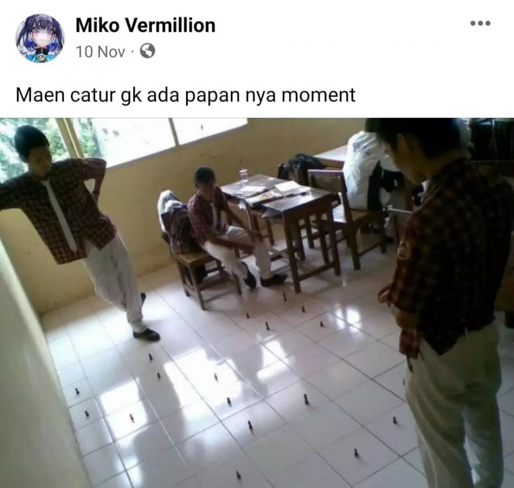 benda nyeleneh di ruang kelas bikin heran © 2021 instagram.com