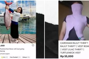 11 Potret lucu orang promosi dagangan ini bikin heran banget