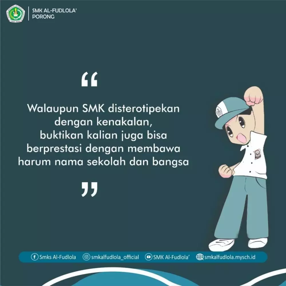 Motto hidup anak SMK © 2021 brilio.net