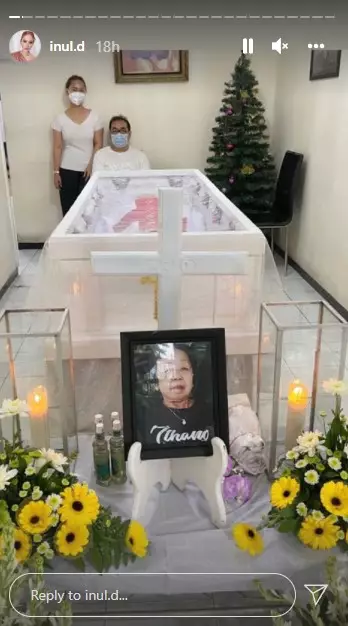 ibu mertua Inul Daratista meninggal dunia © Instagram