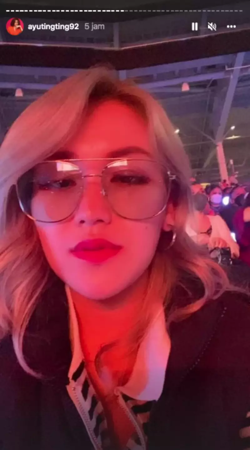 ayu konser bts © 2021 Instagram