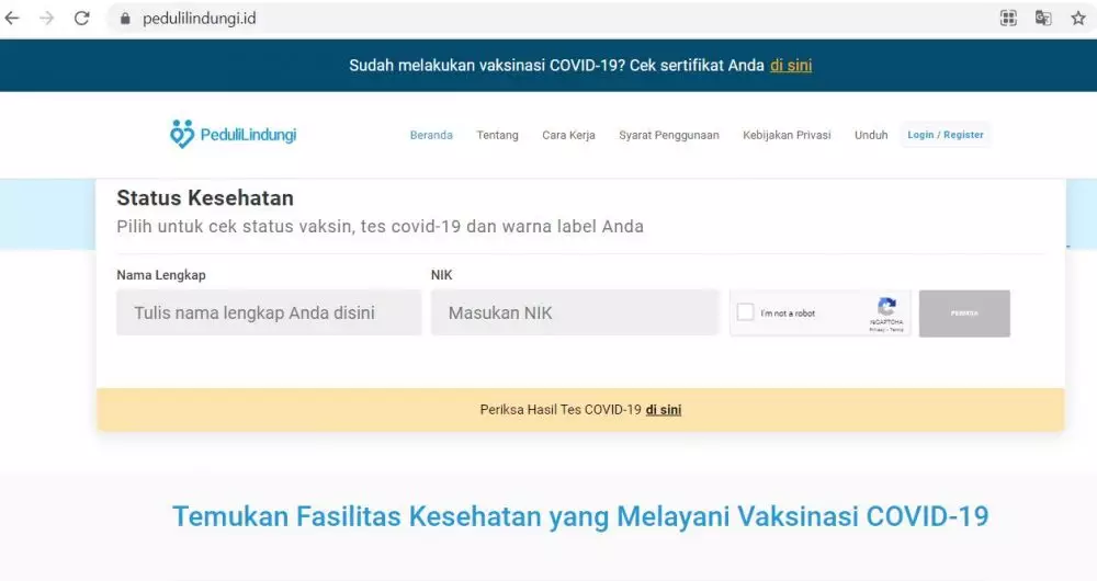 Cara cek sertifikat vaksin pakai dan tanpa aplikasi © berbagai sumber Cara cek sertifikat vaksin pakai dan tanpa aplikasi © berbagai sumber