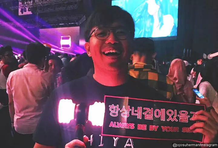  Momen seleb nonton konser K-Pop Berbagai sumber 