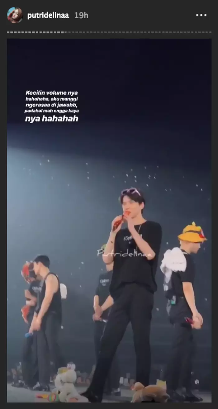  Momen seleb nonton konser K-Pop Berbagai sumber 