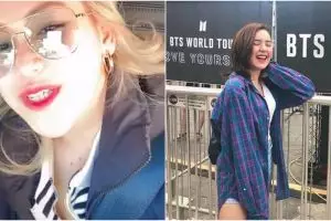 Momen seru 11 seleb nonton konser K-Pop, Ayu Ting Ting terbang ke LA