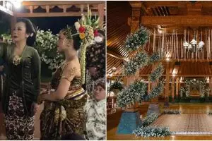 Dekorasi pernikahan 9 adik seleb, Soimah pilih hias pendopo rumah