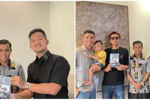 Tom Liwafa serahkan hasil lelang buku Rp 400 juta ke ayah Bibi