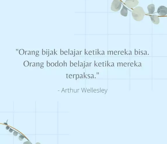 Motto hidup belajar © berbagai sumber