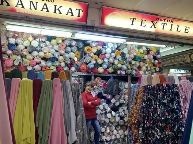 potret toko kain ayah Bibi Ardiansyah di Tanah Abang © berbagai sumber