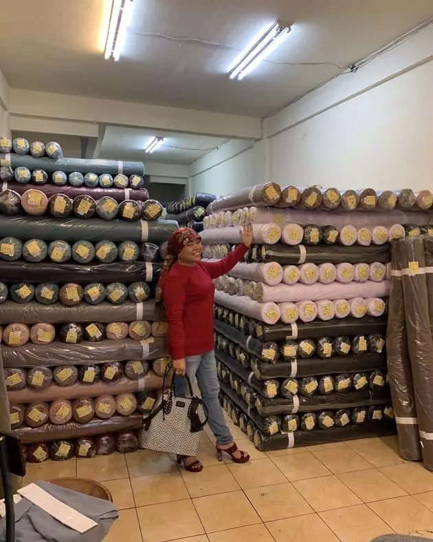 potret toko kain ayah Bibi Ardiansyah di Tanah Abang © berbagai sumber