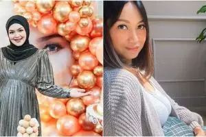 9 Seleb melahirkan di usia 40 tahun lebih, perjuangannya penuh haru