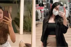 9 Adu gaya Mayang adik Vanessa Angel & Fuji adik Bibi Ardiansyah