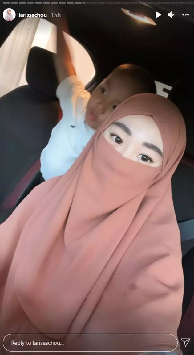 Potret terbaru Larissa Chou  Instagram