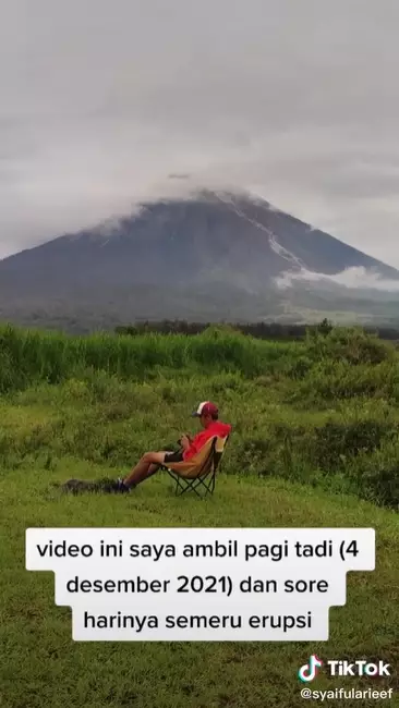 Potret keindahan Gunung Semeru sebelum meletus Berbagai sumber Potret keindahan Gunung Semeru sebelum meletus Berbagai sumber