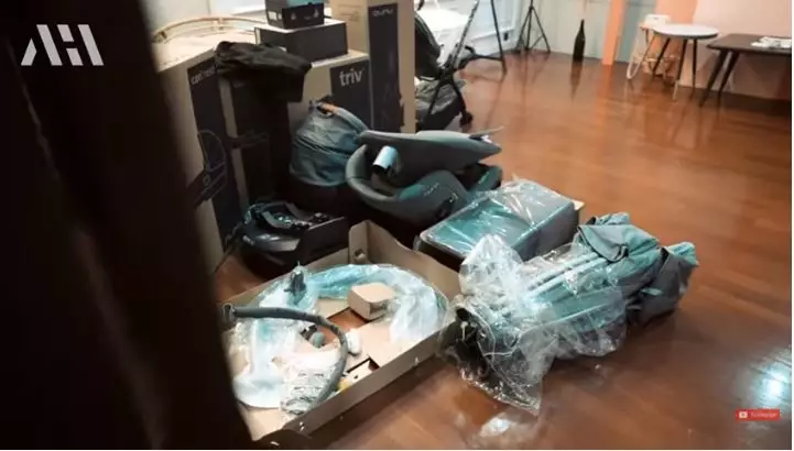 potret aurel hermansyah siapkan kamar bayi © YouTube