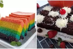 11 Cara membuat brownies kukus tanpa mixer, enak dan sederhana