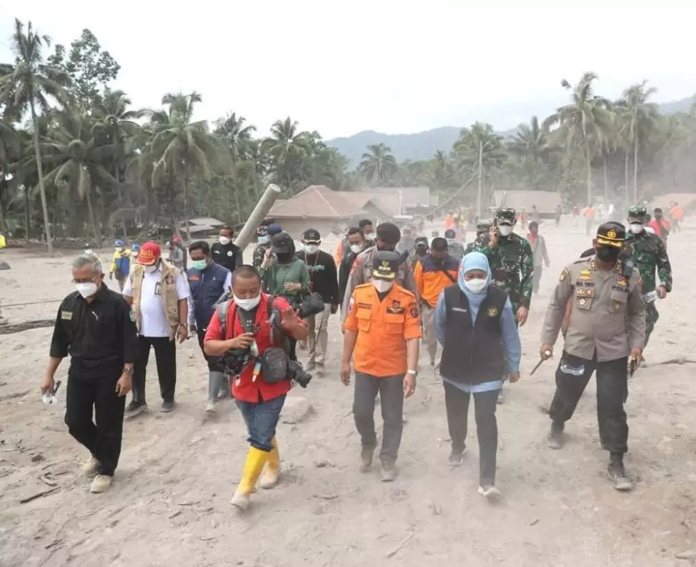 Kondisi terkini desa Lumajang pasca Gunung Semeru meletus Instagram Kondisi terkini desa Lumajang pasca Gunung Semeru meletus Instagram