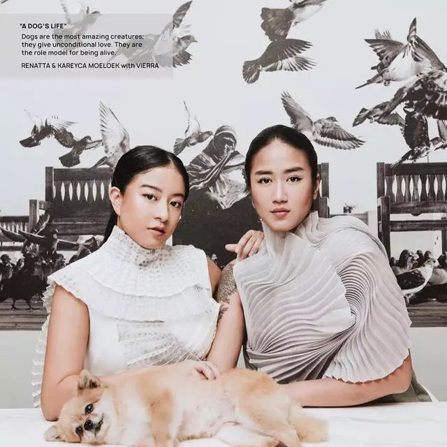 Potret Chef Renatta tampil feminin Instagram Potret Chef Renatta tampil feminin Instagram