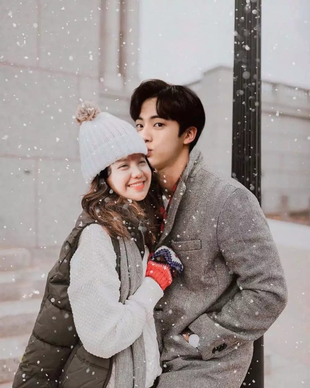 editan seleb bareng idol kpop bikin iri © instagram