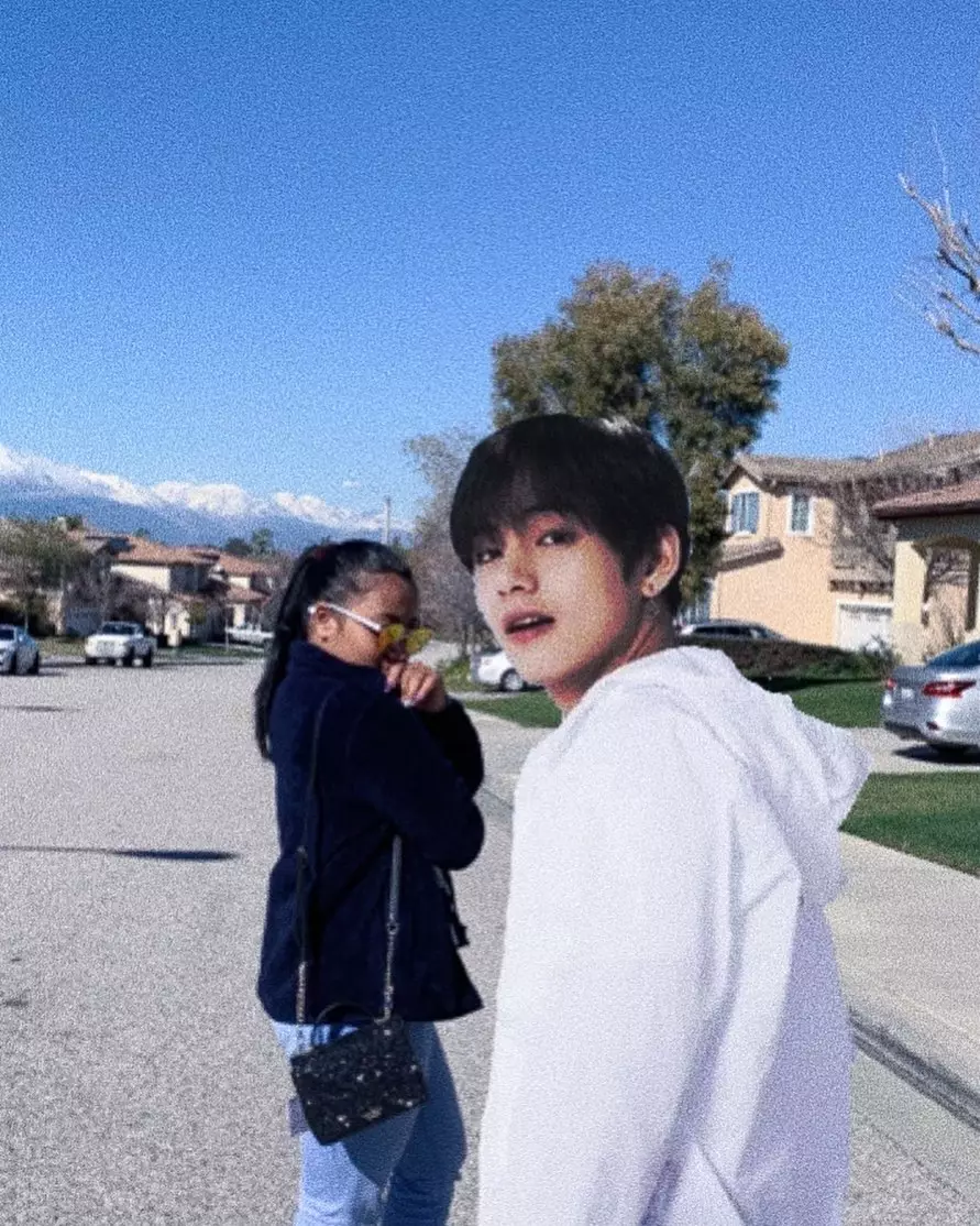 editan seleb bareng idol kpop bikin iri © instagram