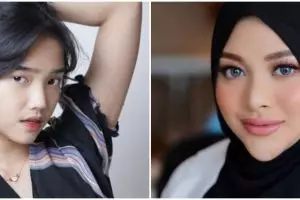 Momen akrab Fuji main TikTok bareng Aurel Hermansyah, tuai pujian