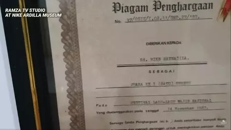 Potret museum Nike Ardilla © 2021 YouTube