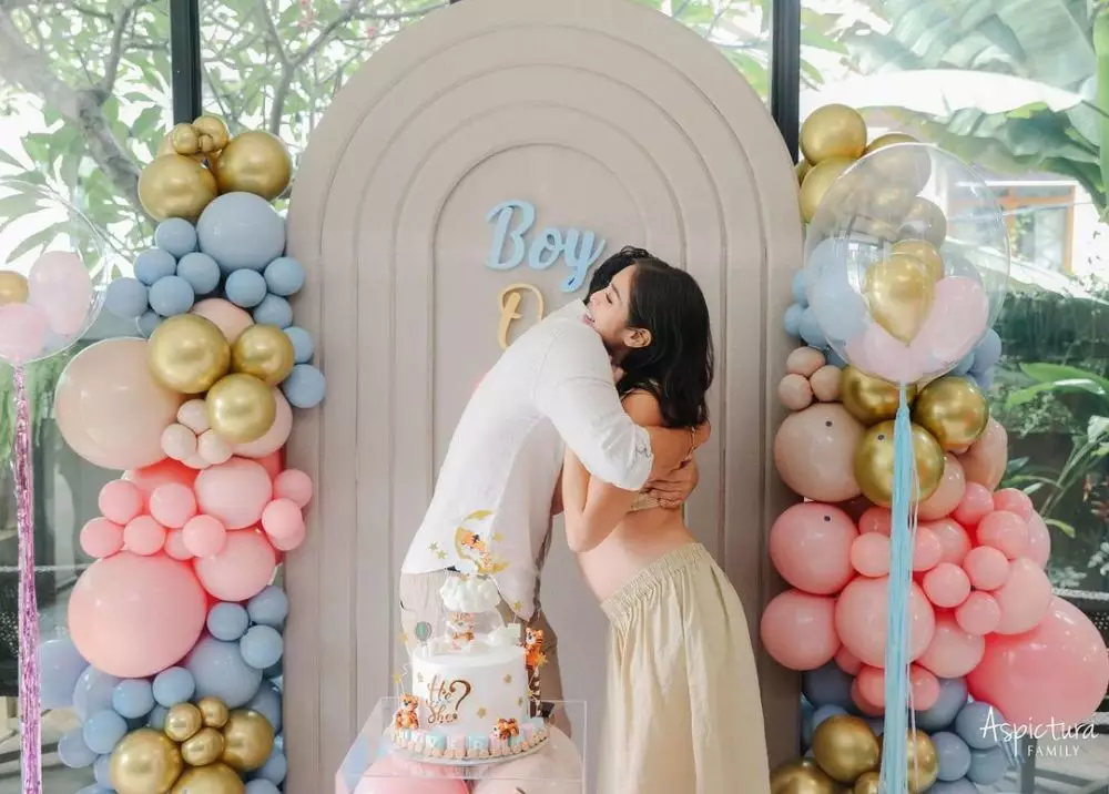 Momen gender reveal anak kedua Jessica Iskandar © Instagram