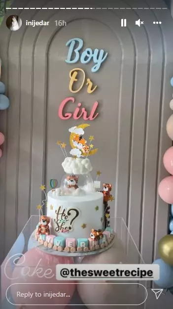 Momen gender reveal anak kedua Jessica Iskandar © Instagram