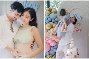 11 Momen gender reveal anak kedua Jessica Iskandar, penuh kebahagiaan