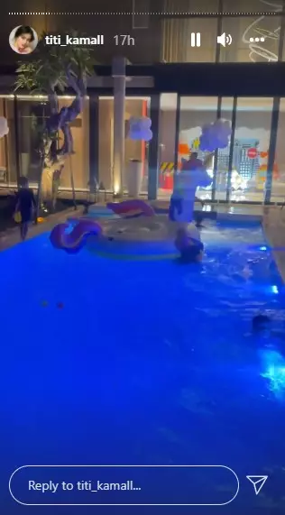 Momen Titi Kamal rayakan ulang tahun anak © Instagram Momen Titi Kamal rayakan ulang tahun anak © Instagram