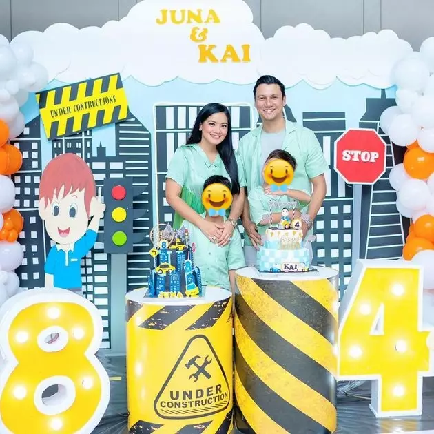 Momen Titi Kamal rayakan ulang tahun anak © Instagram Momen Titi Kamal rayakan ulang tahun anak © Instagram