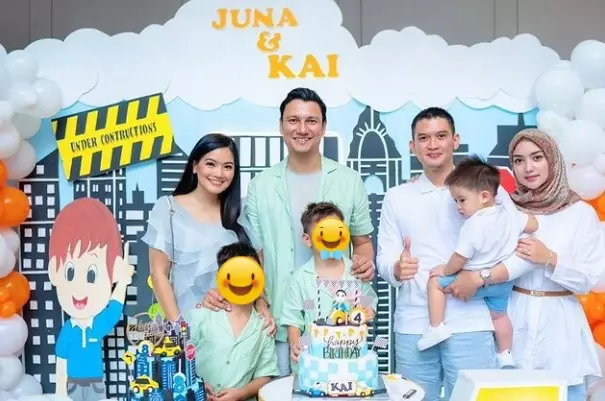 Momen Titi Kamal rayakan ulang tahun anak © Instagram Momen Titi Kamal rayakan ulang tahun anak © Instagram