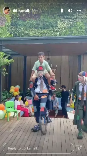 Momen Titi Kamal rayakan ulang tahun anak © Instagram Momen Titi Kamal rayakan ulang tahun anak © Instagram