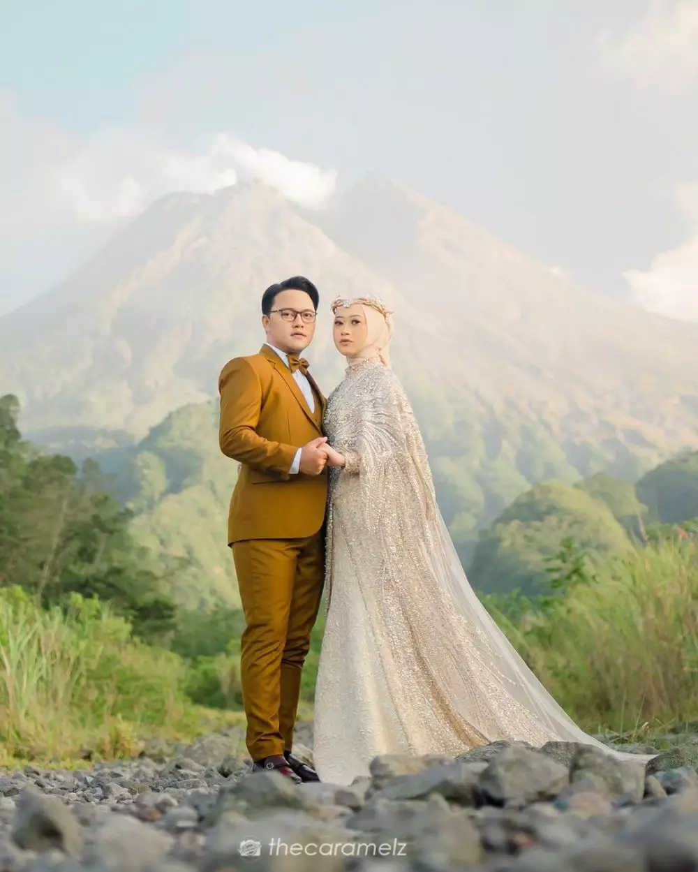 pemotretan prewedding danang dan naura © instagram