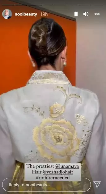 Penampilan Luna Maya di acara IMB © Instagram