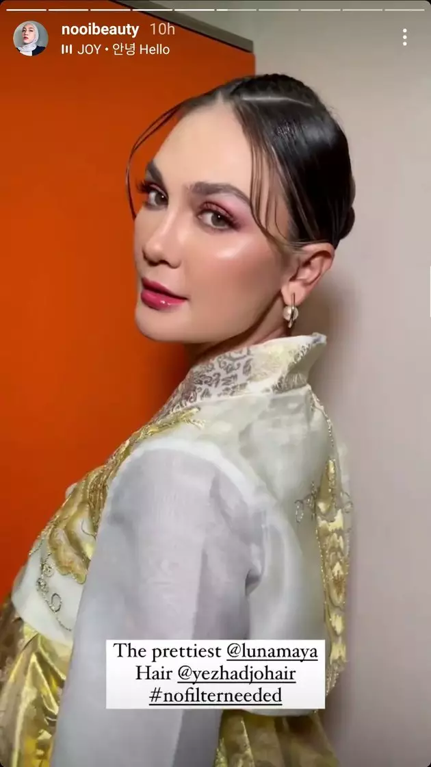 Penampilan Luna Maya di acara IMB © Instagram