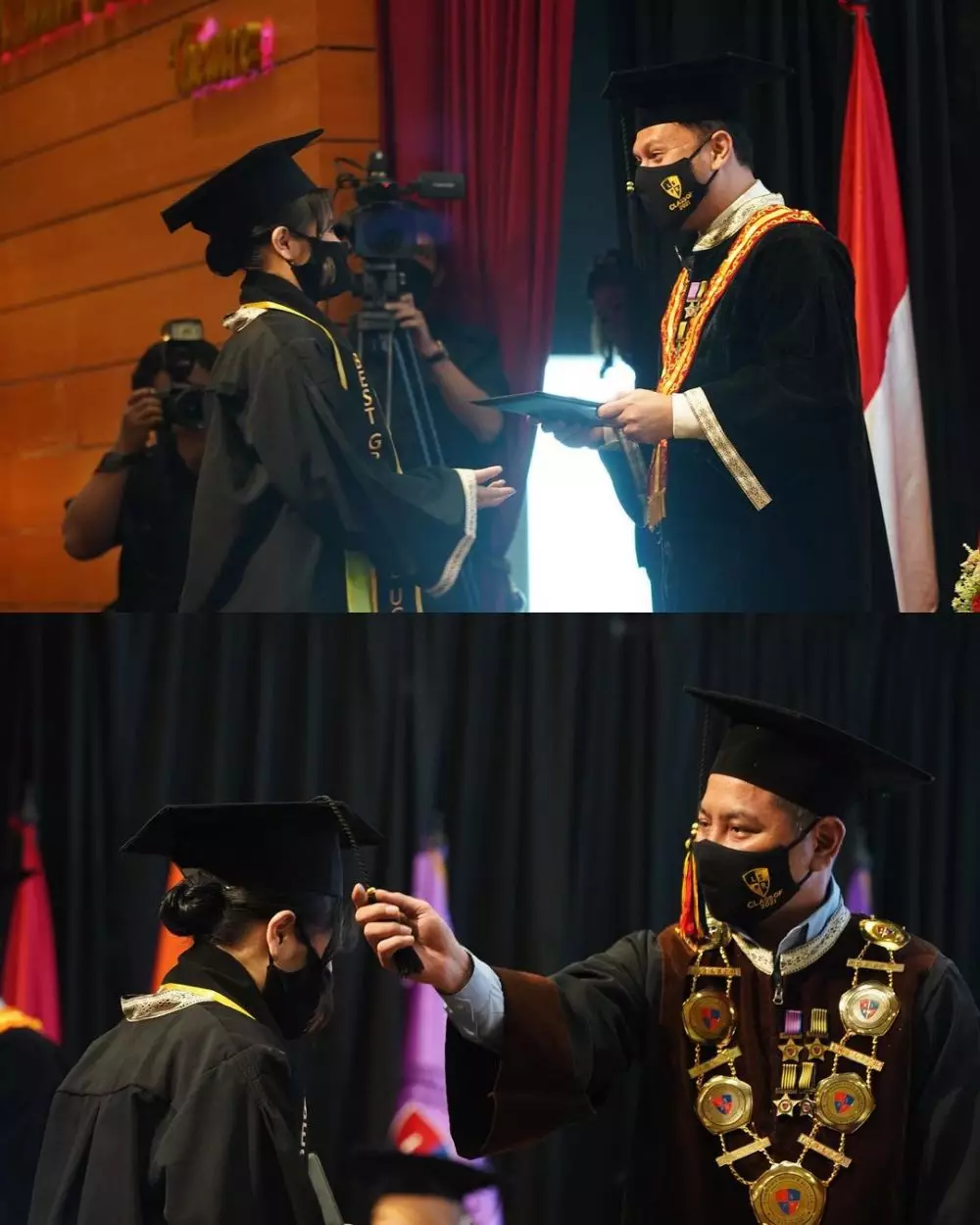 Momen wisuda Prilly Latuconsina © 2021 brilio.net