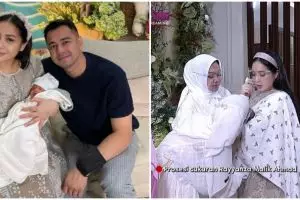11 Momen akikah anak kedua Nagita dan Raffi Ahmad, pesan empat kambing