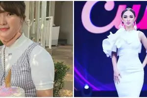 9 Potret Zaskia Gotik sebelum & sesudah diet, disebut mirip Asmirandah