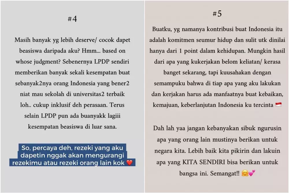 tasya kamila beri jawaban menohok beasiswa lpdp © instagram tasya kamila beri jawaban menohok beasiswa lpdp © instagram