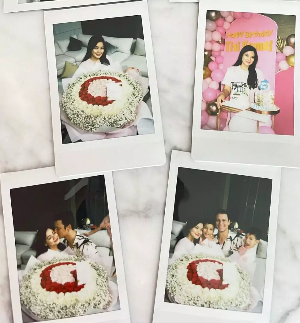 Momen ultah Titi Kamal ke-40 © 2021 Instagram