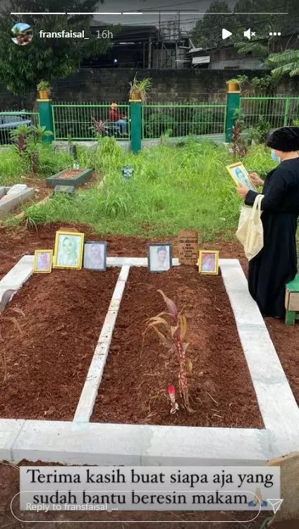 potret terbaru makam vanessa © 2021 berbagai sumber