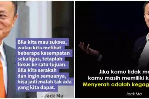 91 Kata-kata motto hidup Jack Ma, bikin semangat dan penuh inspirasi